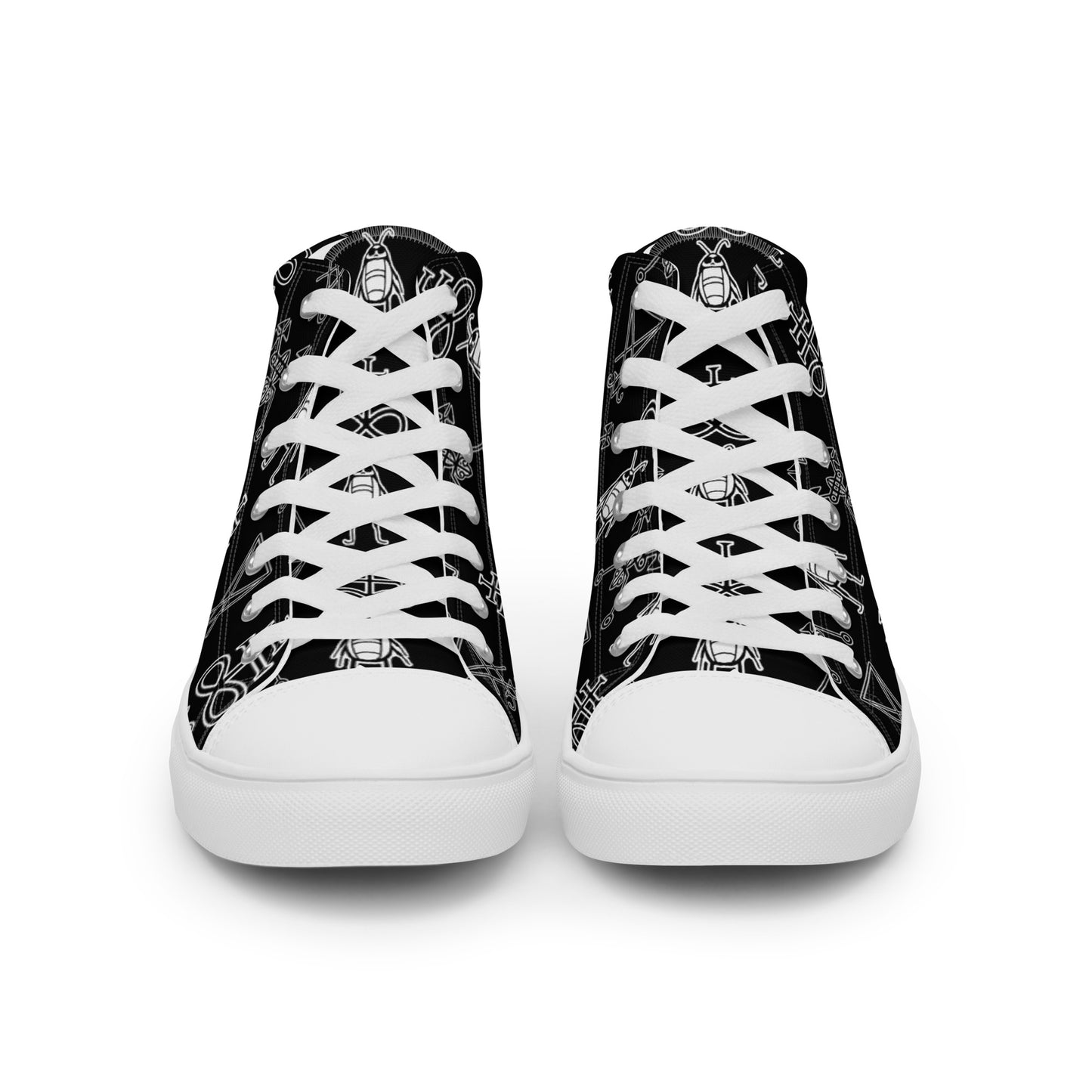 Women’s high top canvas shoes