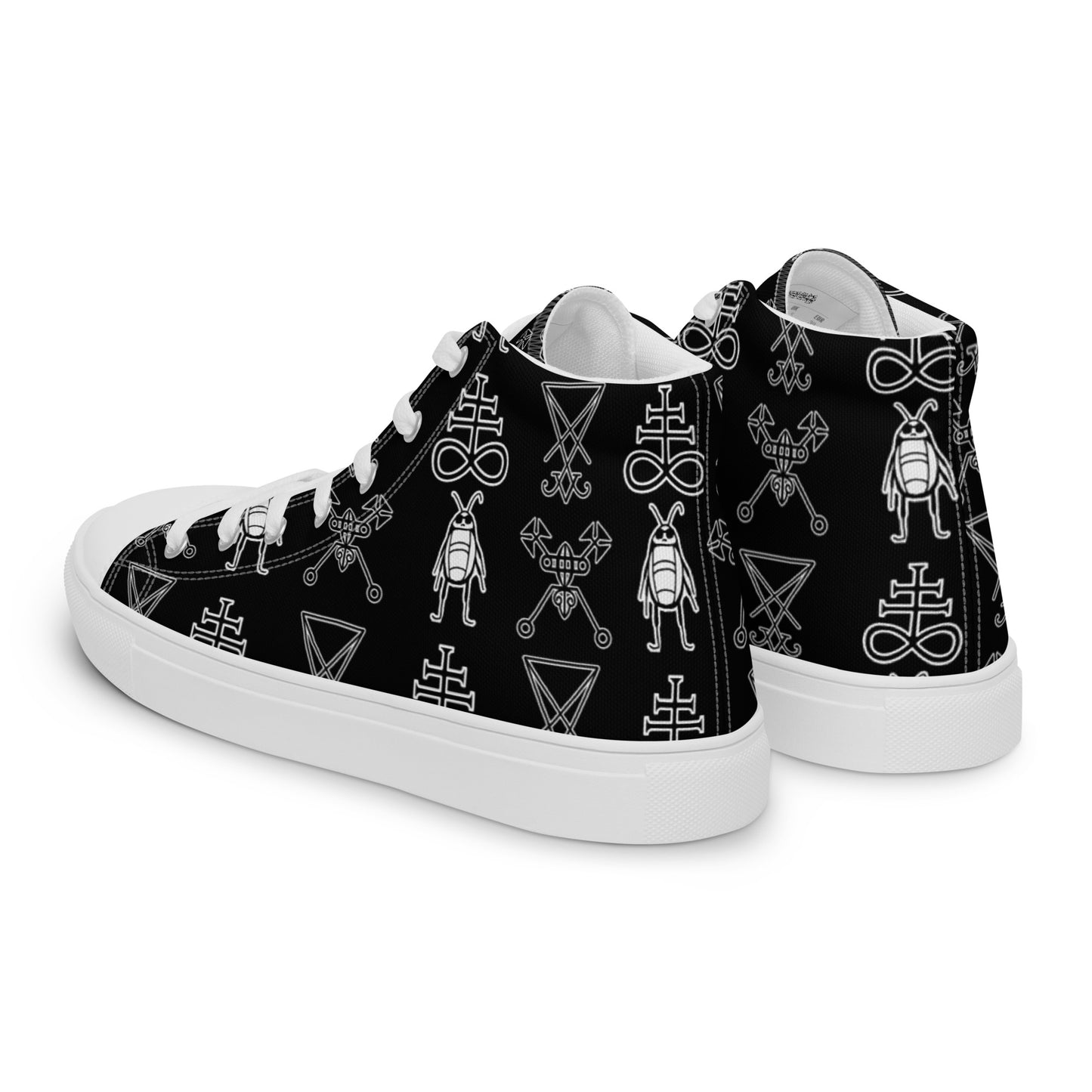 Women’s high top canvas shoes